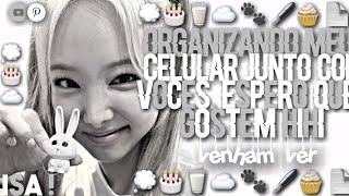 ᥫ᭡ organizando meu celular juntinho com vocês ! 𖥻 screenshot 5
