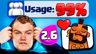 The Most Used Deck in Clash Royale History!