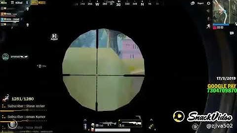 Dynamo patt se head shot fastest squad wipe by AWM