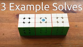 Celebrity 3 Advanced 3x3 Example Solves Net Worth