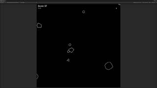 Unity3D Atari Asteroids 1979 Test task