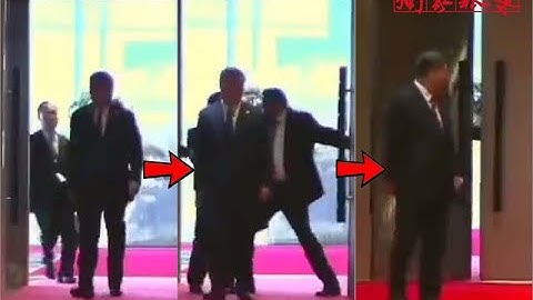 金磚小插曲–愣住 習近平進會場 隨行翻譯糗被擋門外