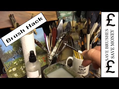 How to use paper for acrylic Painting : Painting Basics 