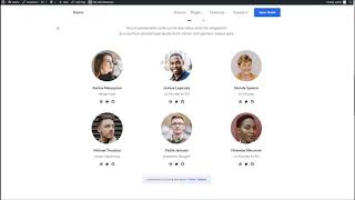 Jumpstart WordPress Theme - Team Overview