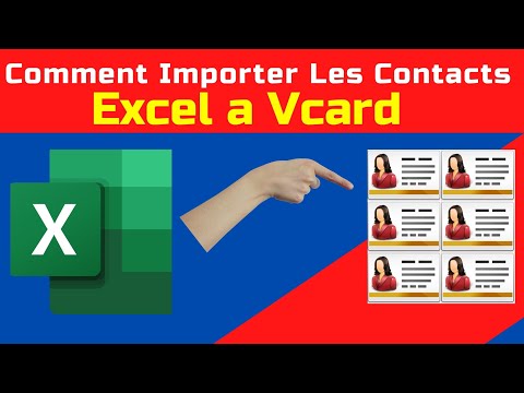 How to convert and import CSV contact to Vcard