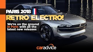 Peugeot E-Legend: Retro electro concept lands in Paris