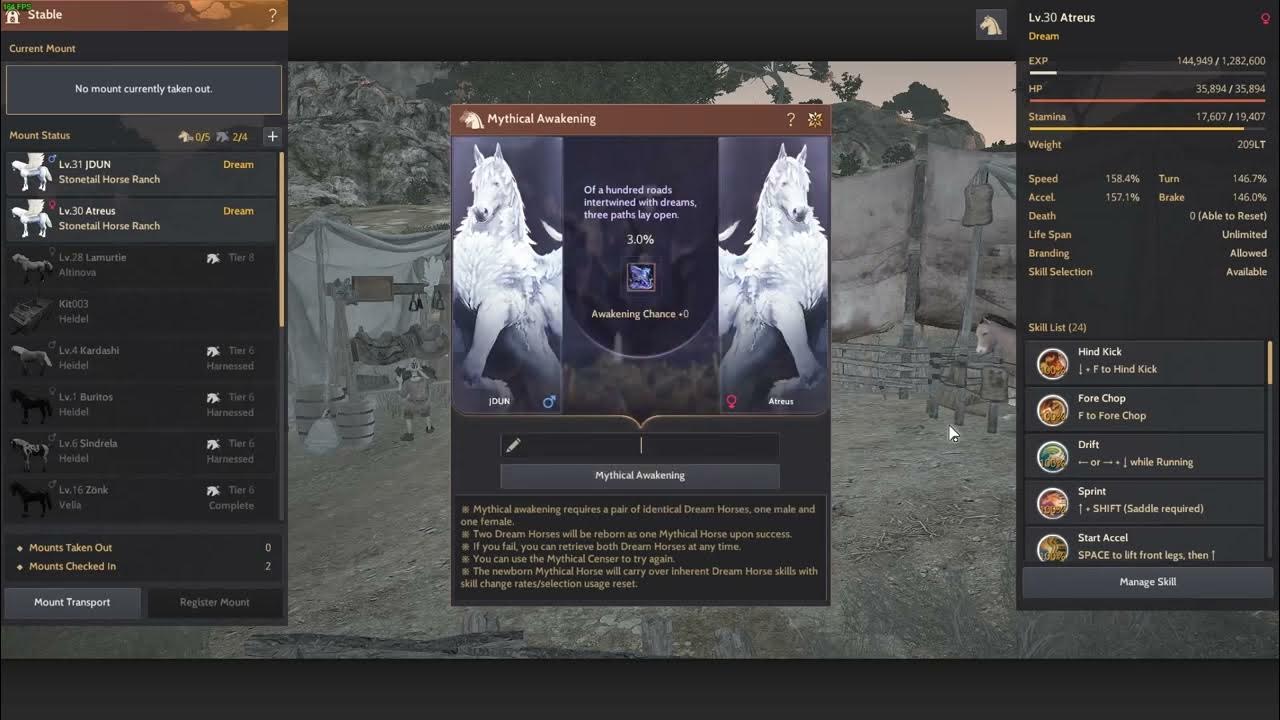 BDO Mythical Arduanatt T10 Dream Horse 1 tap YouTube