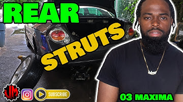 How to replace rear struts 2003 nissan maxima