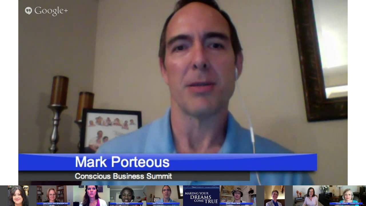 Marcia Wieder Interviews Mark Porteous - Conscious Business Summit
