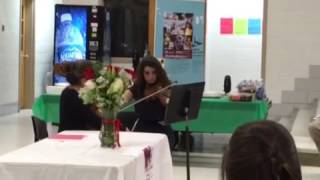 Keara Music Honor Society Induction