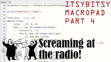 Toxic Fumes: Prototyping a macropad, part 4. Today: code to make it a real keyboard