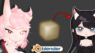 Making Anime Girls VTuber Girls REAL (Blender)