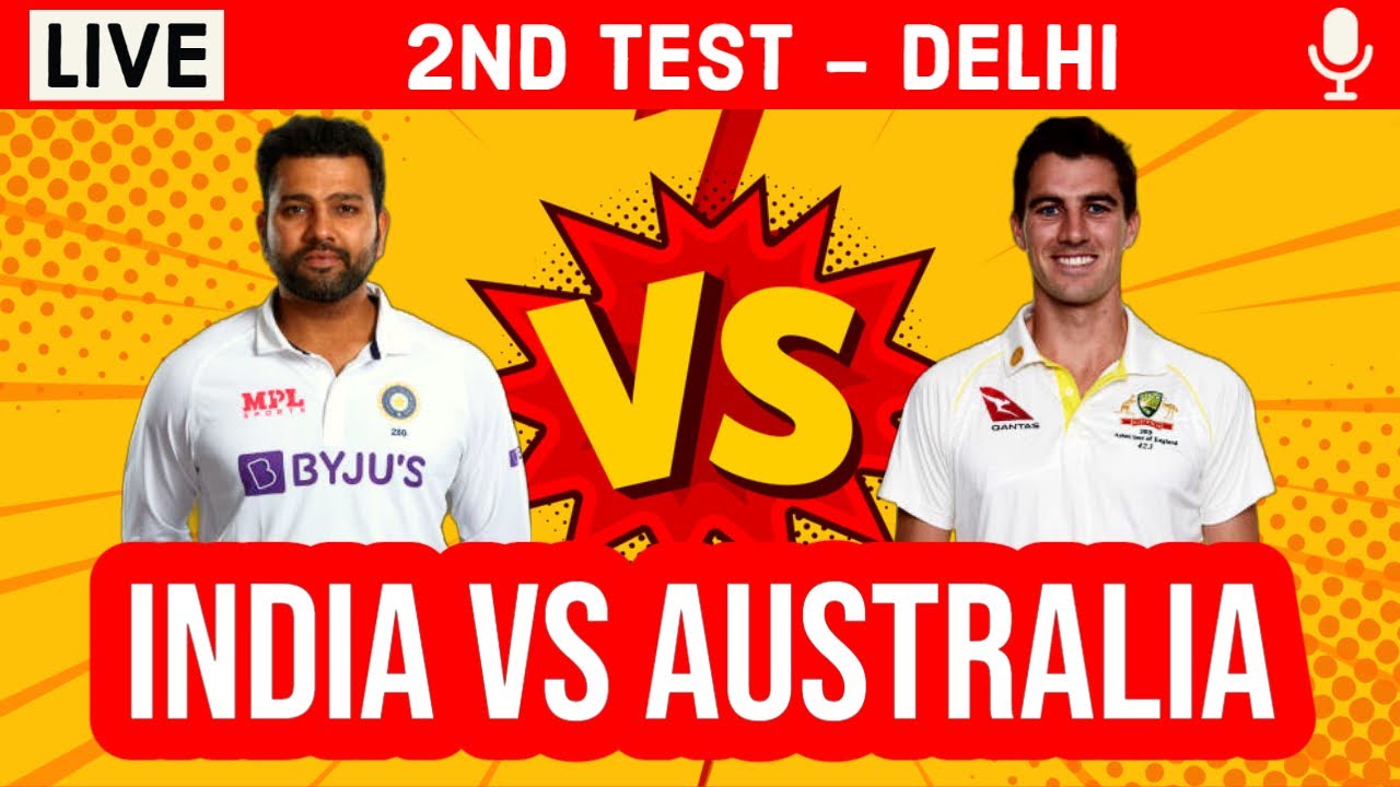 India vs Australia 2nd Test Live - Day 3 | 2nd Session | IND vs AUS 2nd ...