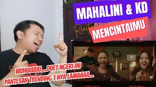 MAHALINI \u0026 KRISDAYANTI - MENCINTAIMU at SEE YOU AT WEDNESDAY❗ REACTION ❗wuhuu....PANTESAN TRENDING 1