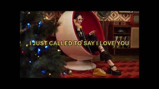I Just Called To Say I Love You - Stevie Wonder Lyrics Video HD