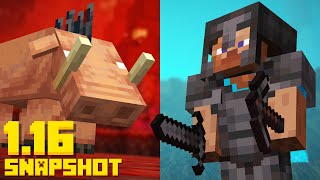 This new nether update snapshot in minecraft 1.16 is everything we
wanted to see added the nether! blocks, items, biomes, armor, weapo...