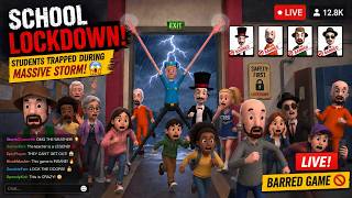 🔴🚨 Summer Vacation Is OVER😨! Escapethe School Challenge 🚨|Barred GameLive #live #livestream ‼️🚨💯