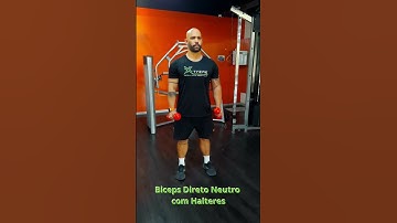 Biceps Direto Neutro com Halteres