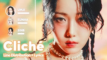 VIVIZ - Cliché (Line Distribution + Lyrics Karaoke) PATREON REQUESTED