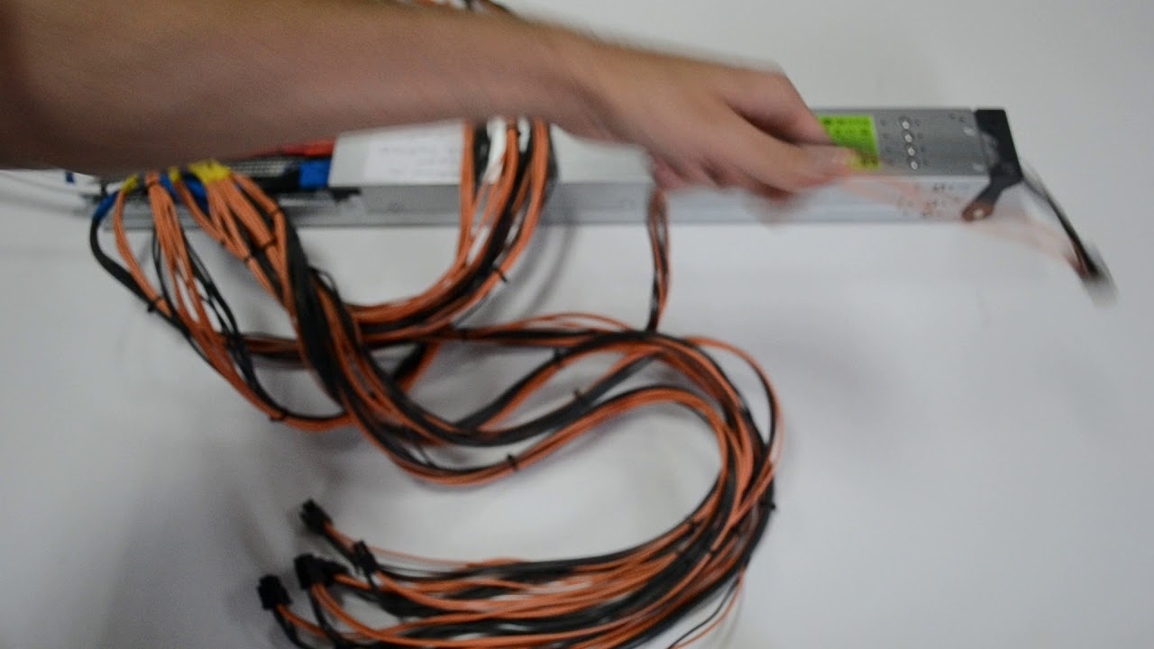 Тестирование блока питания HP 2450W (HSTNS-PR19, HSTNS-PR16) - YouTube