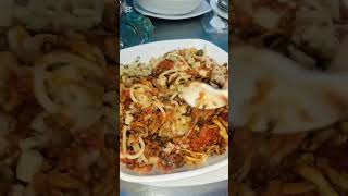 كشري أبو طارق وسط البلد #food #مطاعم #اكلتك #اكسبلور #عشاءلذيذ #foodie #مطعم #طعام #اكل #streetfood