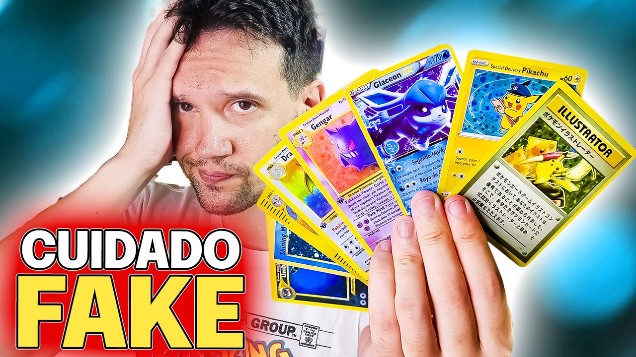 NOVAS CARTAS POKÉMON FALSAS / FAKE / PIRATAS! NÃO SEJA ENGANADO! | CAPITÃO HUNTER CARTAS POKEMON TCG