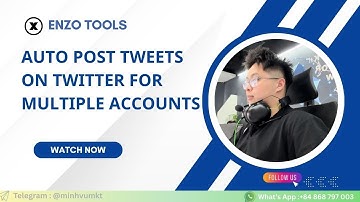 Auto Post Tweets on X (Twitter) for Multiple Accounts | Best Twitter Automation Tool
