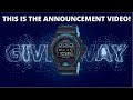 THIS IS THE GIVEAWAY WINNER ANNOUNCEMENT VIDEO! G-SHOCK x BAMFORD DW-6900BWD-1!