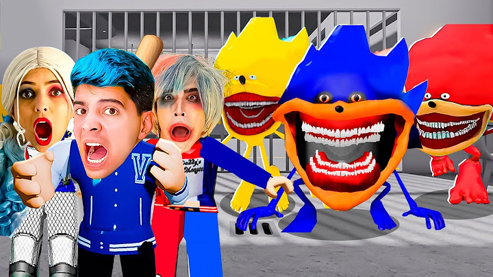 NUNCA TENTE ESCAPAR DA PRISÃO DO SONIC SHIN TAPES SOZINHO NO ROBLOX!!