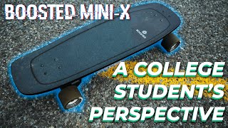 TOP 5 REASONS TO GET A BOOSTED BOARD MINI X: From a College Student's Perspective || REVIEW
