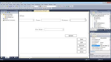 How to Make Gym Management System in Csharp visual studio 2010 Part 7