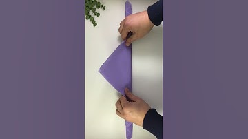 How to fold a napkin in the glass - Leaf | Napkin Folding DIY