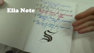 Elia Note Tomoe River Notebook Review