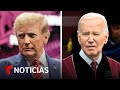 Trump defiende la segunda enmienday biden visita una universidad en georgia  noticias telemundo