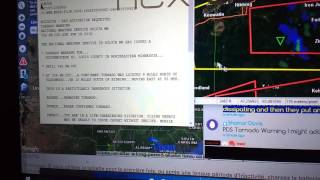 EAS Tornado Warning for St. Louis County, MN With a Confirmed Tornado 6/19/16