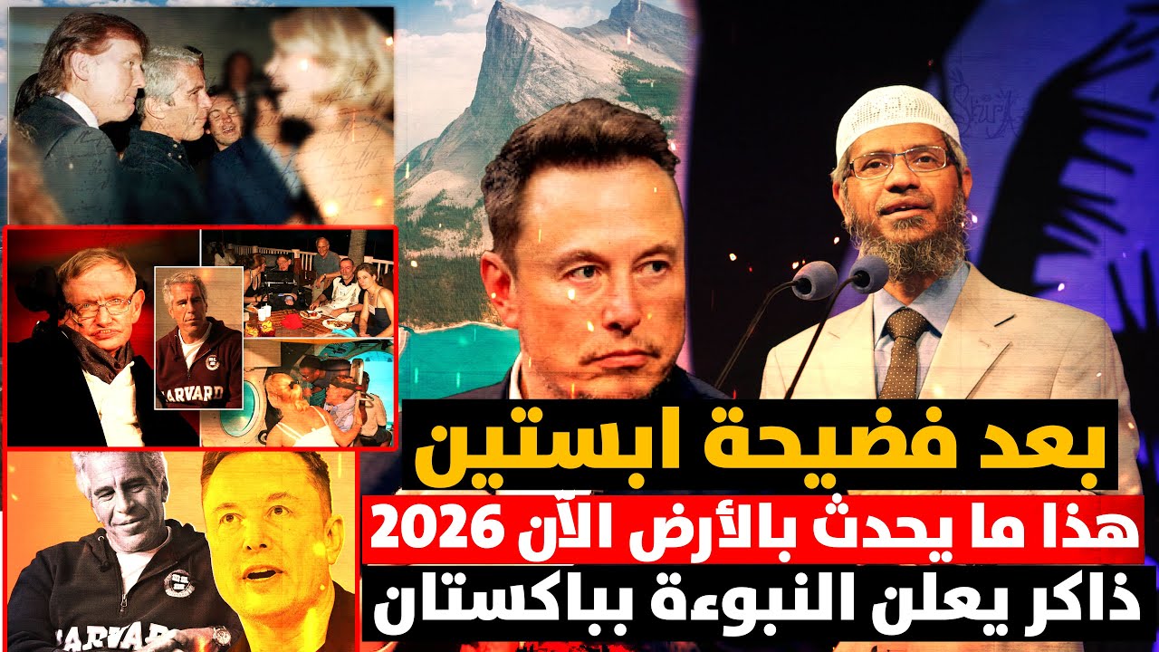 لا نريد شرع ابستين ونخبة ابليس! القرآن يجتاح الأرض والملايين أفواجا ! فرحة د.ذاكر ويعلن النبوءة!