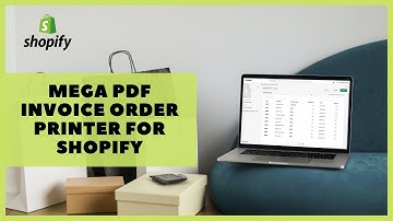 Mega PDF Invoice Order Printer for Shopify