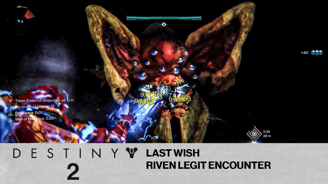 Last Wish Riven of a Thousand Voices Legit Destiny 2 YouTube