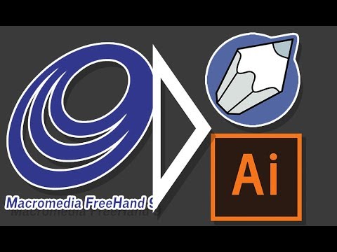 New Update How to open Freehand file in Corel draw and illustrator