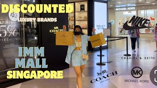 Singapore Vlog 2 |'Luxury on a Budget: Discover IMM Mall Singapore's Hidden Discount Treasure'