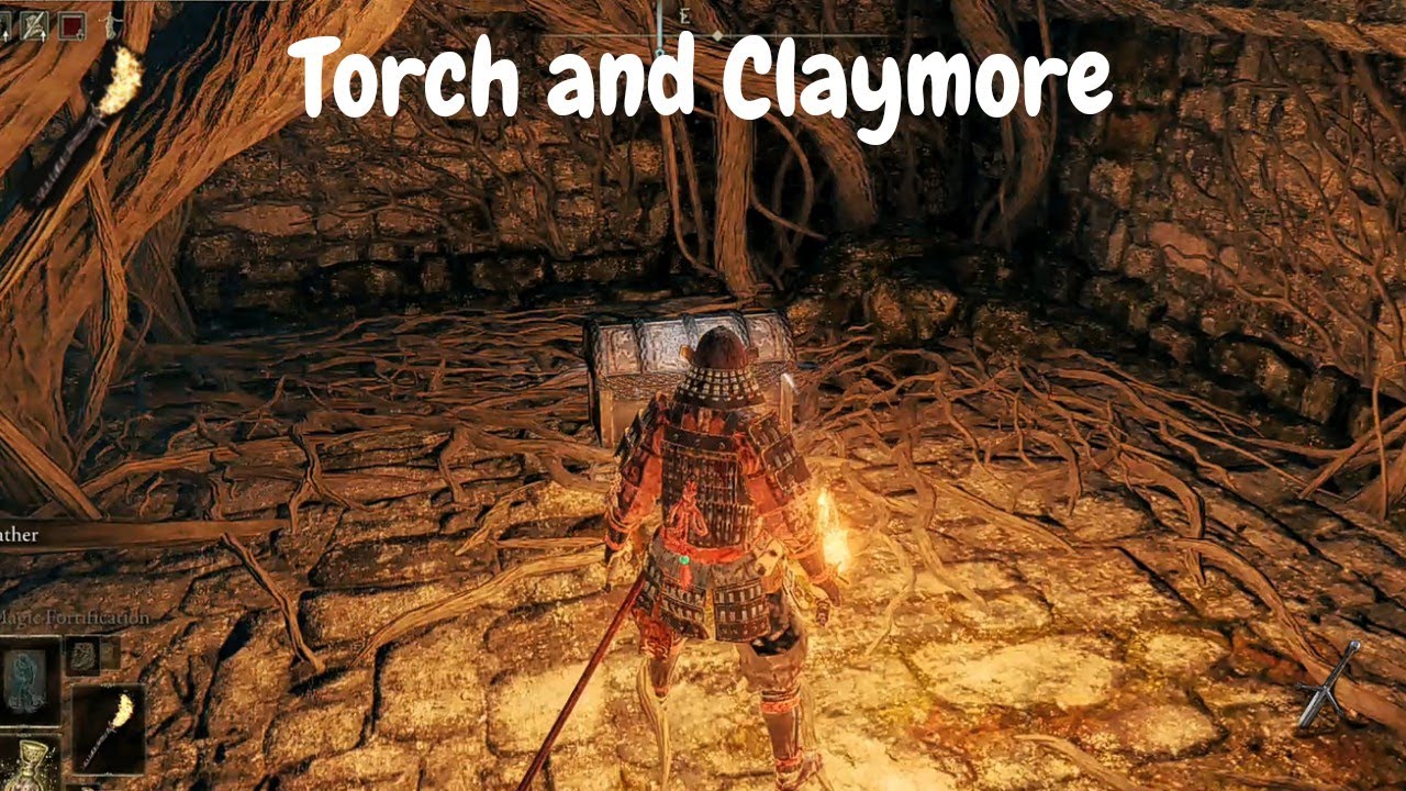 Elden Ring Claymore weapon location Steel wire Torch location YouTube