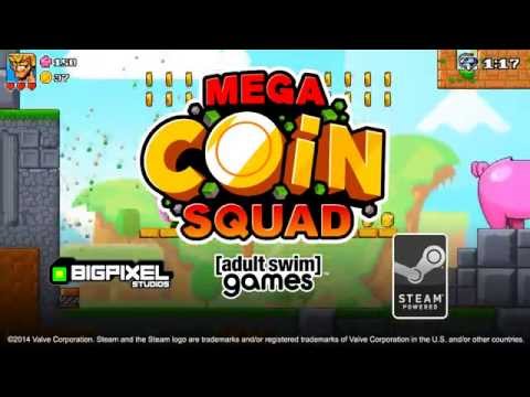 Mega Coin Squad Gameplay Trailer from Adult Swim Games | Adult Swim