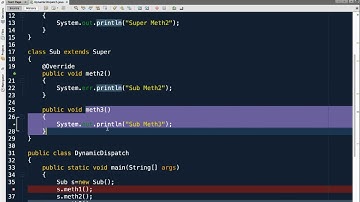 Lecture 12.13 : Practising Dynamic Method Dispatch — [Abdul Bari] Java Course