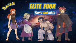 Pokemon Profile : Elite Four (4 จตุรเทพ ประจำภูมิภาค Kanto และ Johto)