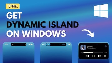 Get Dynamic Island On Windows 11