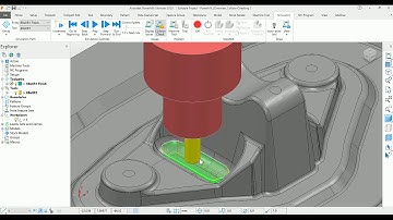 Autodesk PowerMill   How to get proper overhang of the tool automatically