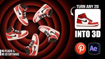 Image to 3D Animation Tutorial | After Effects + AI