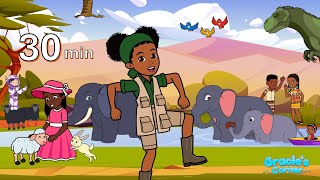 elephant song more fun and educational kids songs gracies corner compilation