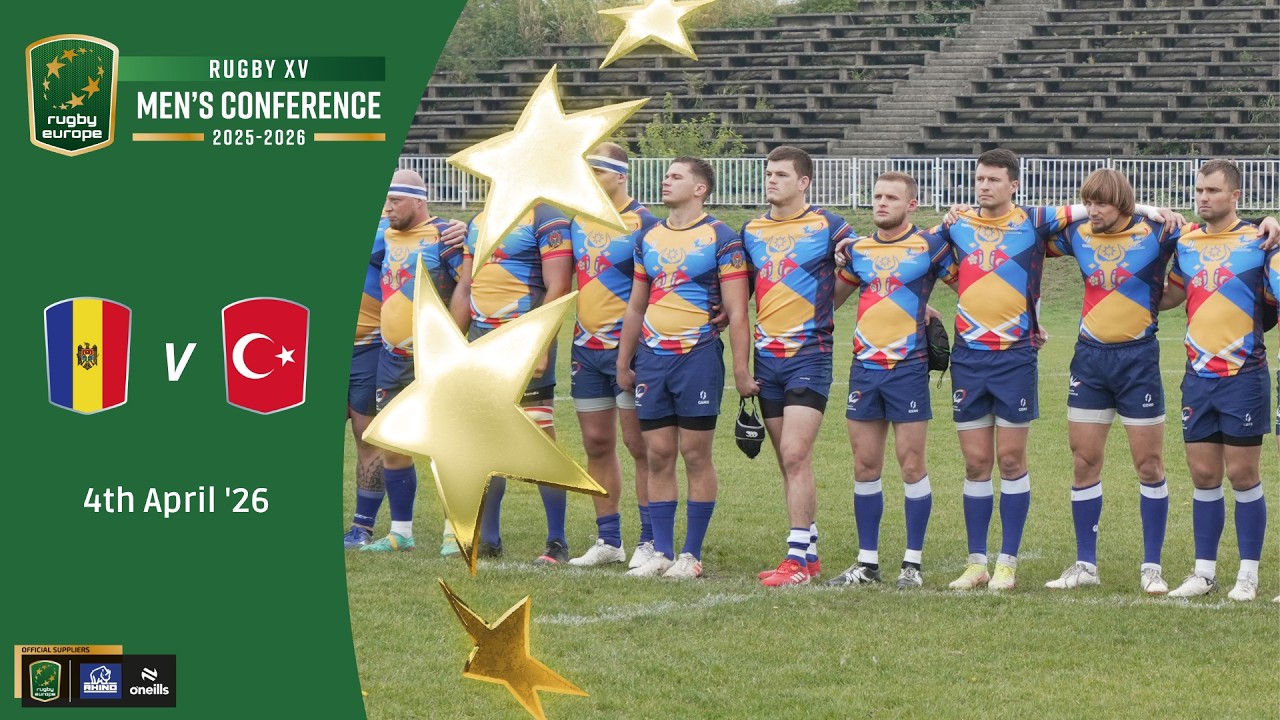 MOLDOVA v TÜRKIYE - Rugby Europe Conference 2025/26 - YouTube