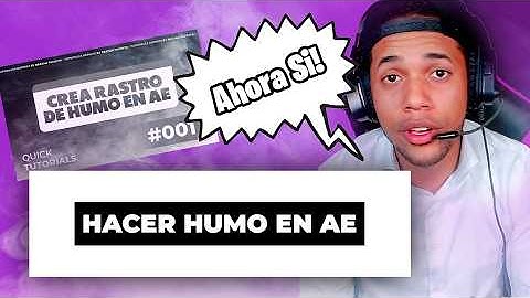Aprende a Hacer Humo en After Effects! 🚀 Tutorial Fácil